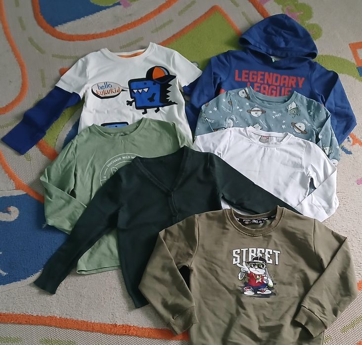 Lot de bluze pt baiat marimea 116