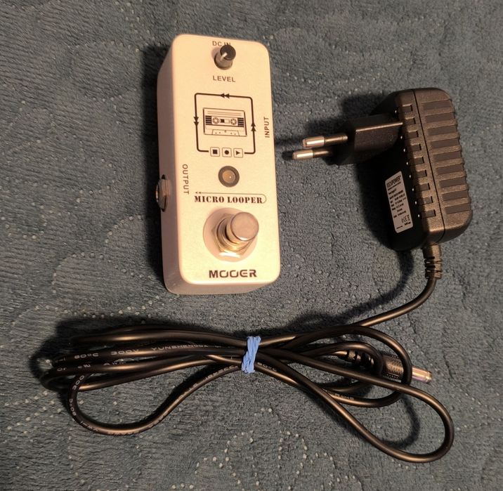MOOER Micro-Looper Nou + Adaptor DC inclus
