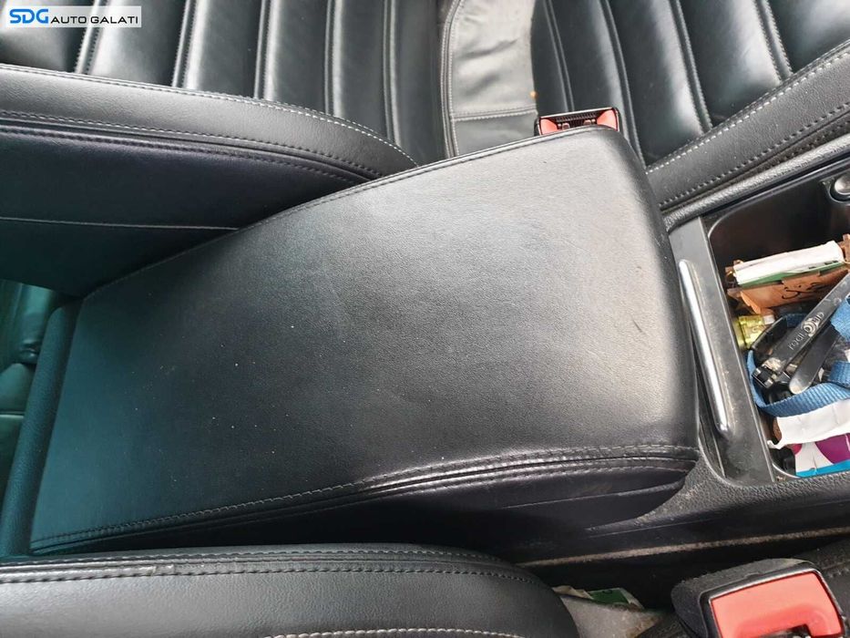 Cotiera Piele Neagra Volkswagen Passat CC 2009 - 2012 [C3842]