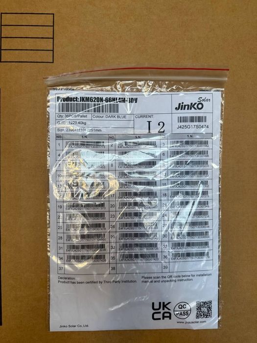 JINKOsolar/LONGI hi-mo7 va hi-mo10/ ERA Solar panellar