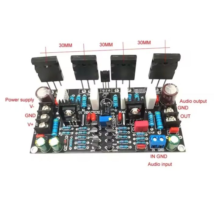 Amplificator 2SC5200 + 2SA1943 100w⁹