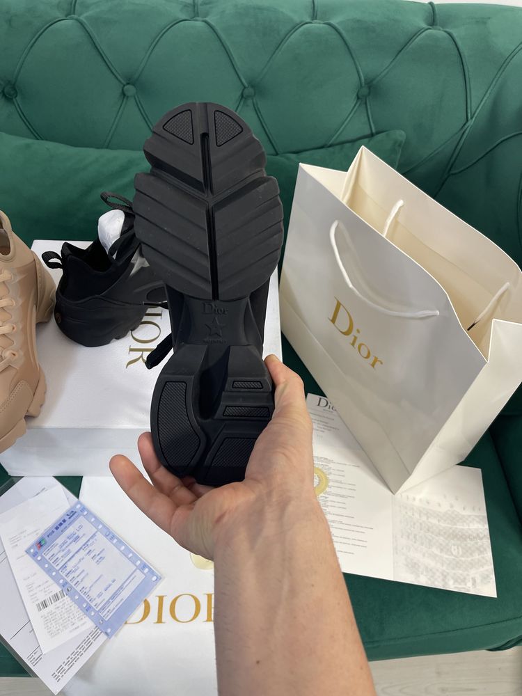 Adidasi Dior D-Connect piele naturala Full Box colectie noua