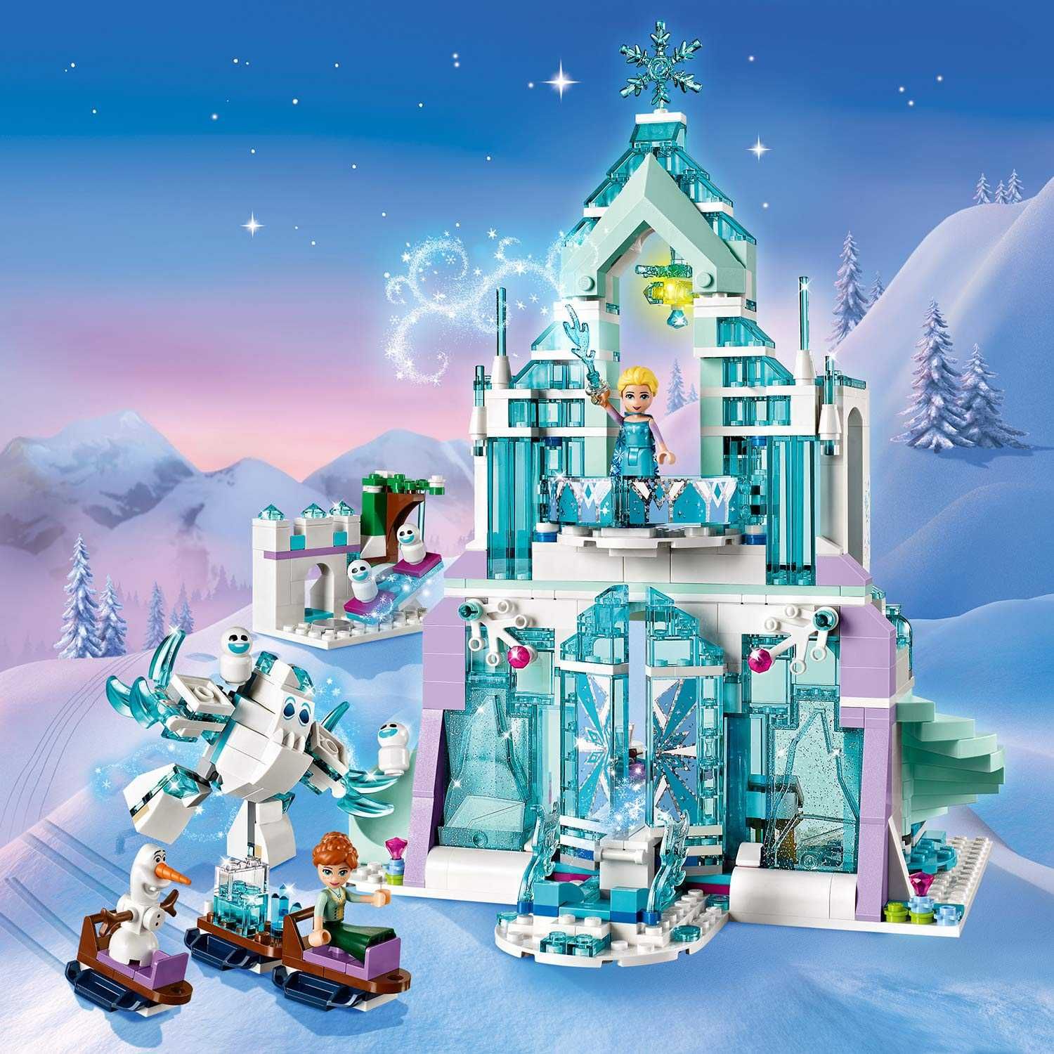 NOU TIP brand L Disney Castel Frozen Elsa Palatul Magic Gheata 43172