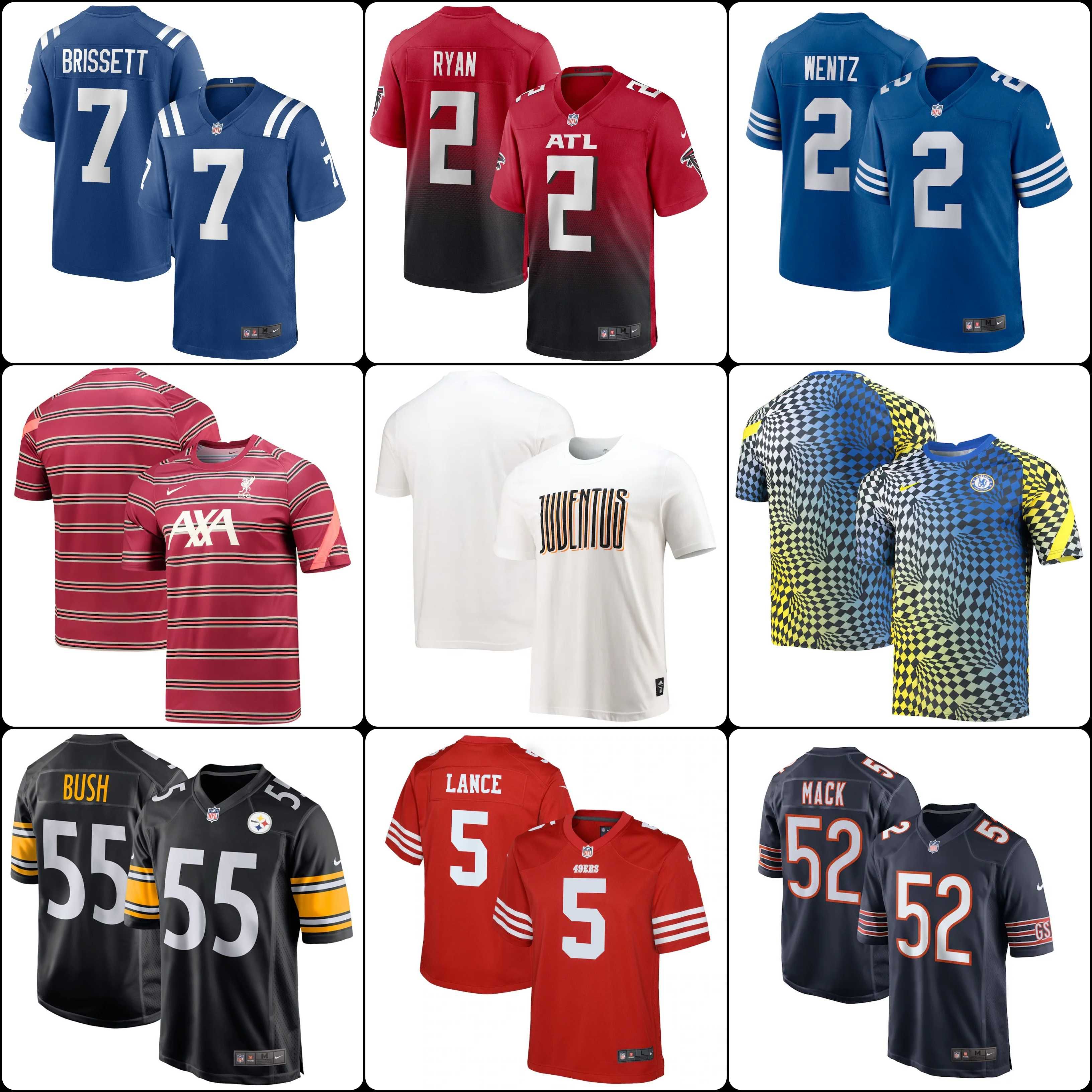 NIKE tricou suporter/152 158 164 170 S/Juventus/Chelsea/Liverpool/NFL