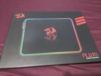 mousepad pentru gaming redragon pluto cu iluminare rgb