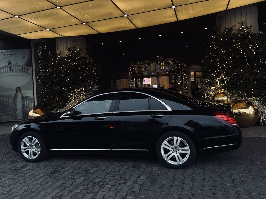 Transport premium,transfer aeroport preț surpriză–50% reducere S-Class