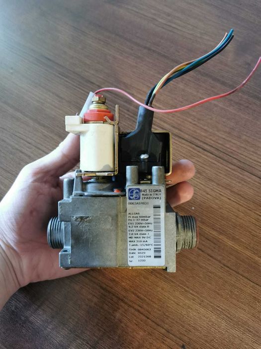 Vana de gaz Sigma 845