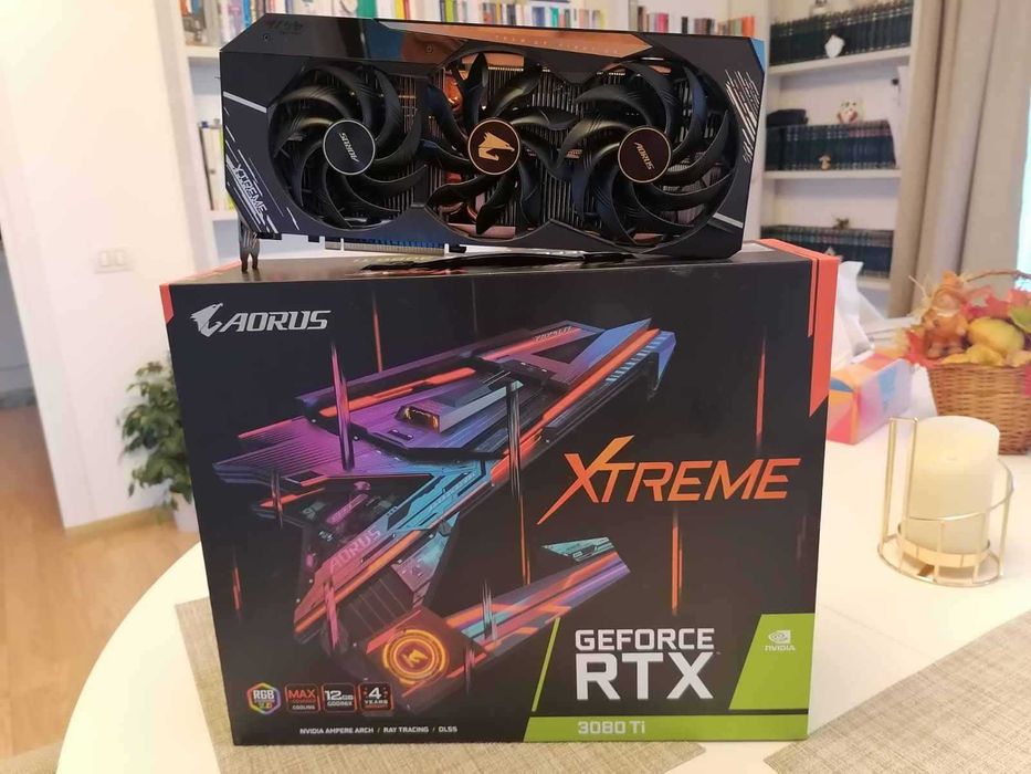 GIGABYTE AORUS GeForce RTX 3080 Ti XTREME LHR 12G Limited Edition