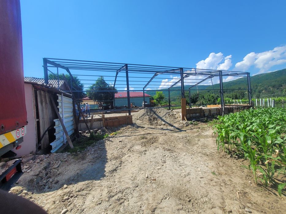 Vand hala metalica  10x20x4  din ipe de 160