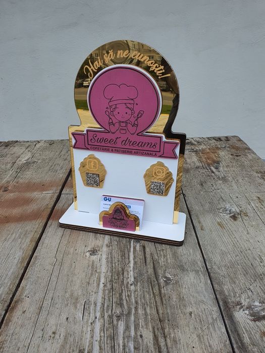 Stand QR personali,at