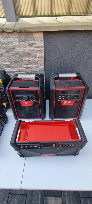 Set Radiouri Șantier Milwaukee DEWALT