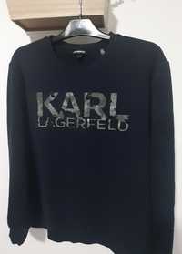 Bluză sport KARL LAGERFELD originală marimea XL bleumarin Autentică.