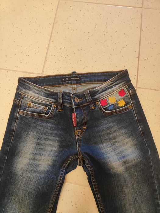 Blugi dsquared2 talie joasa