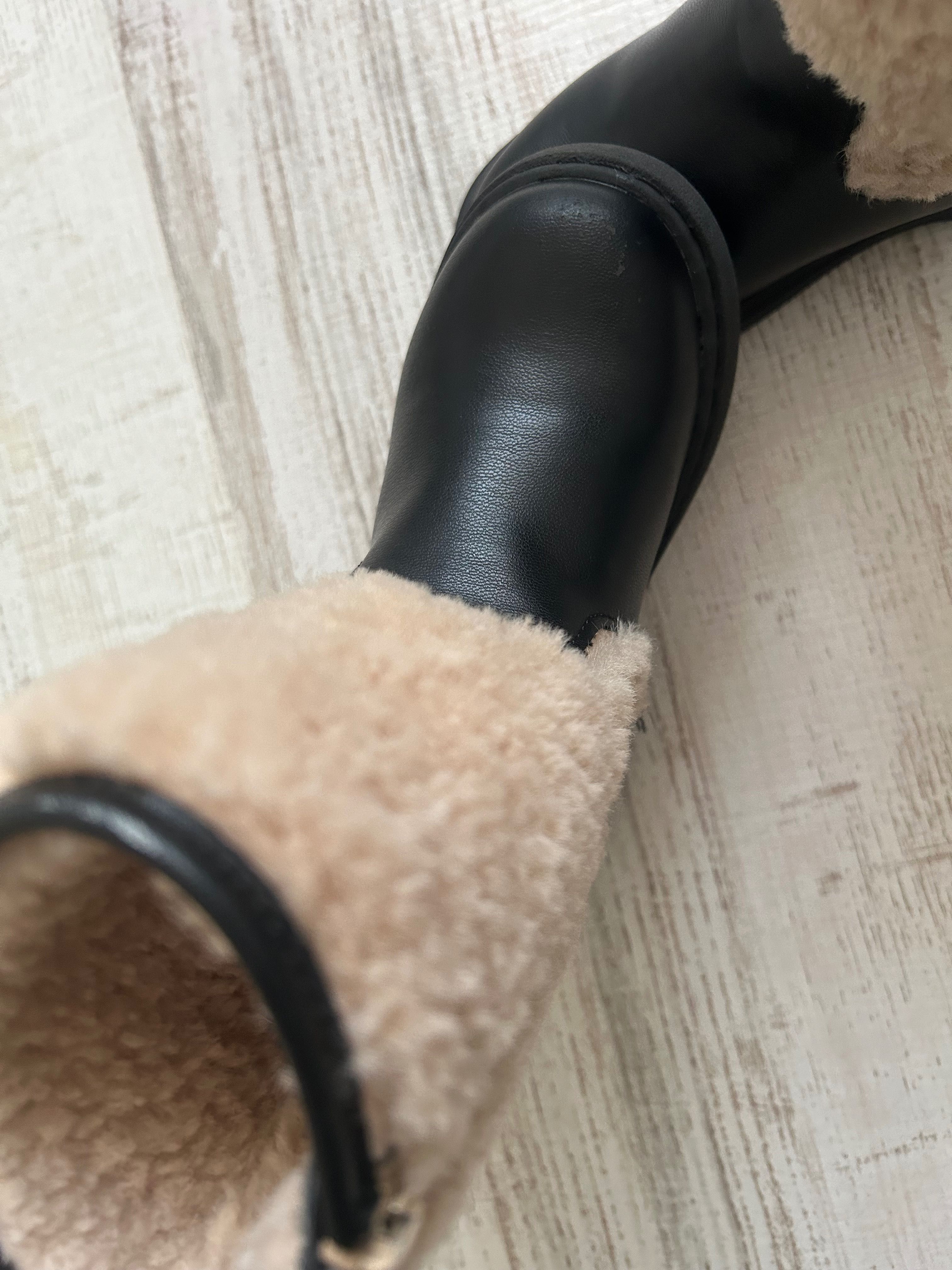 Детски Боти с каракул Zara