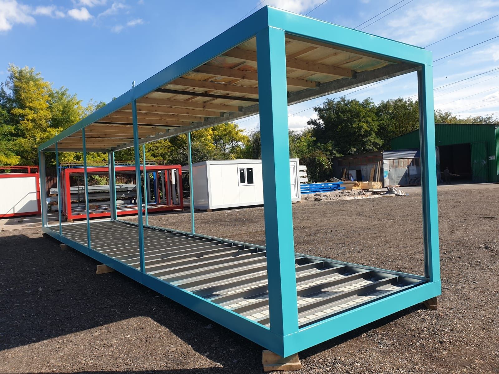 Vand container modular sau cadru metalic pentru container .