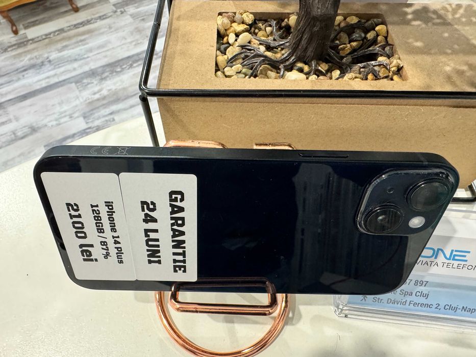 iPhone 14 Plus 128Gb 87% - Din magazin,cu garantie!