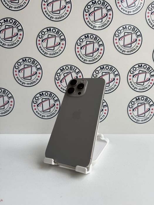 iPhone 16 Pro Max - 256GB - Natural Titanium - 100% - Garantie