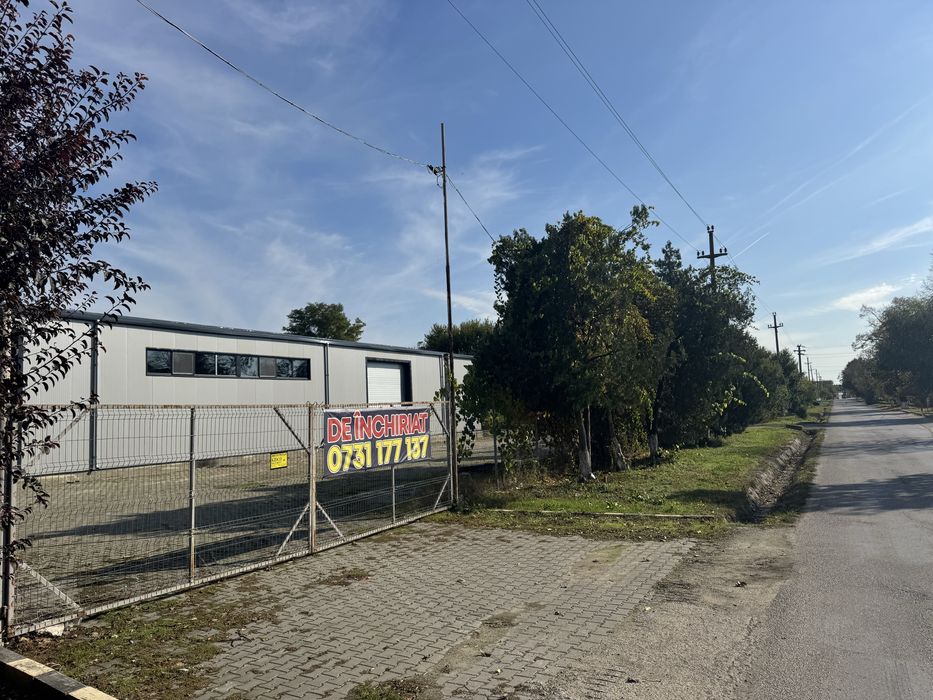 Inchiriez sau vand hala + birouri