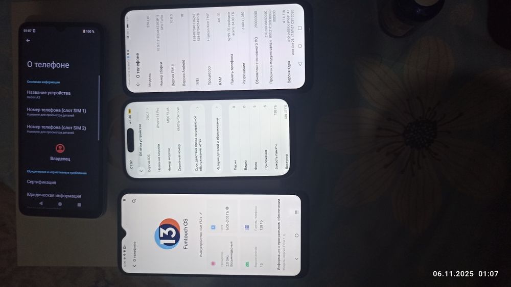 Телефондар сатам срочно!