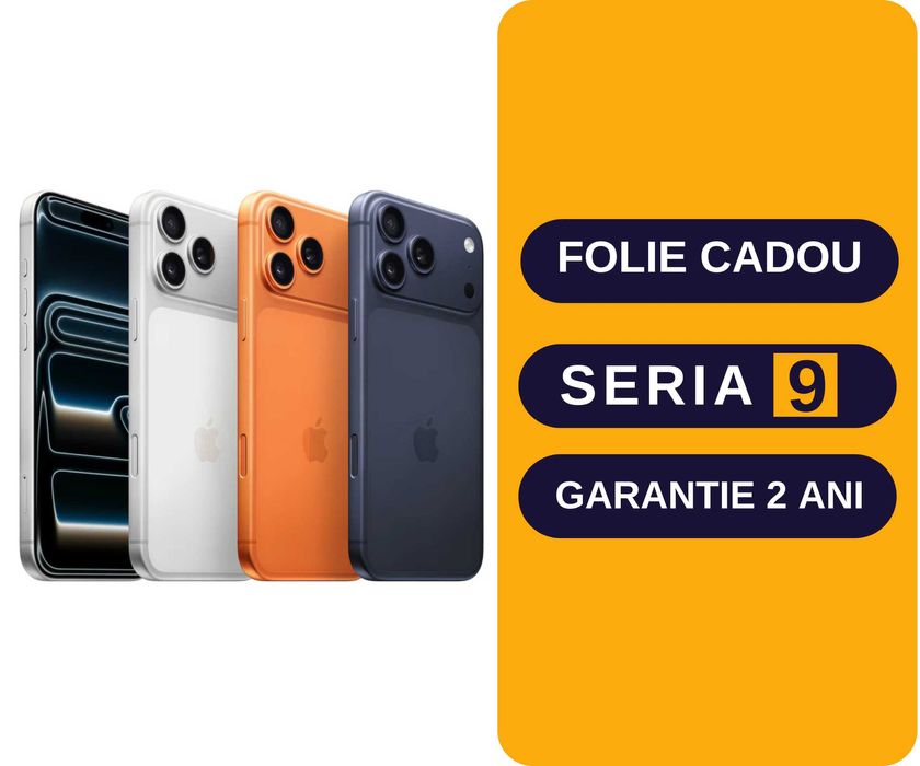 Iphone 17 Pro Max 256gb / 512gb / 1-2TB / Garantie 2 Ani / Seria9.ro