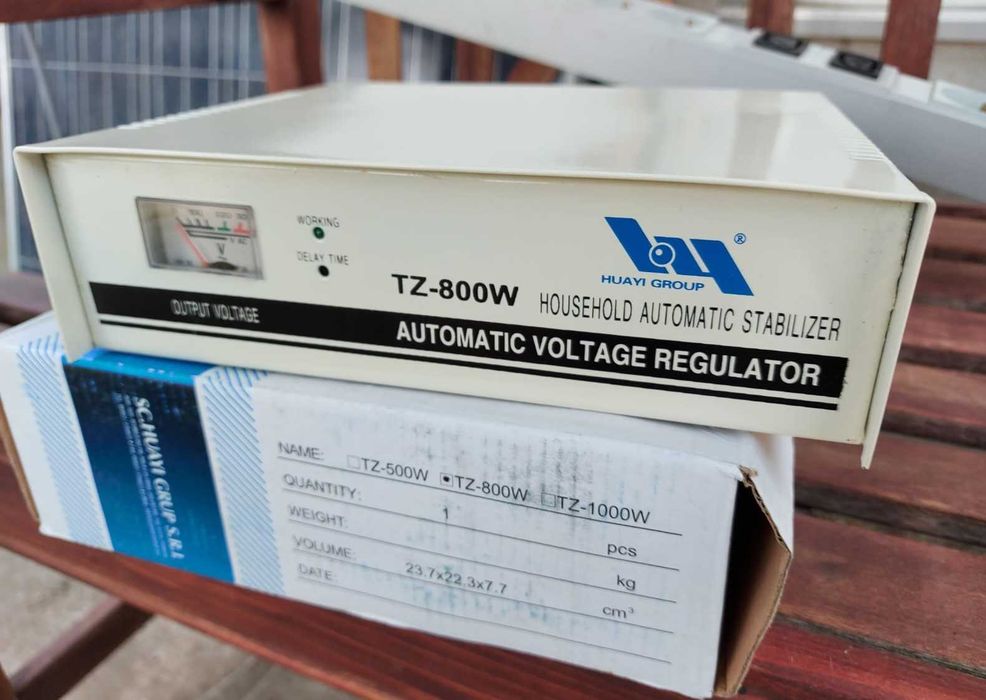 Stabilizator si UPS mic, nou, in cutie, intre 500-1500VA (90-220 RON).