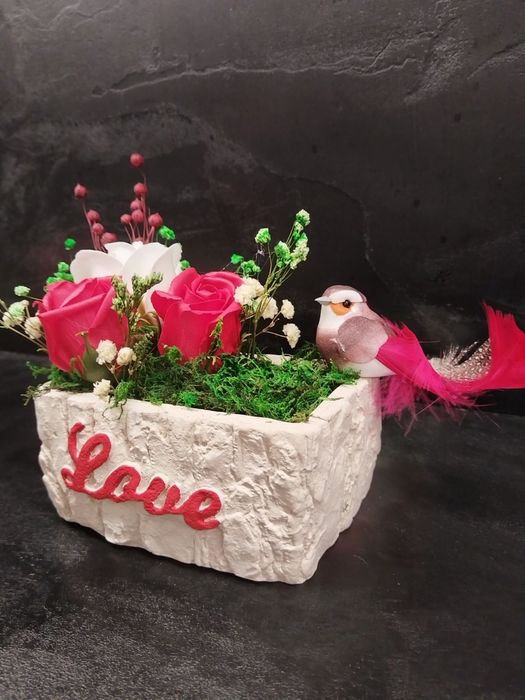 Ръчна изработка от сапунени рози