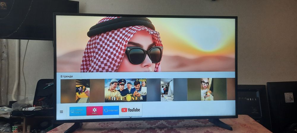 телевизор SAMSUNG SMART-TV, Wi-Fi, Интернет