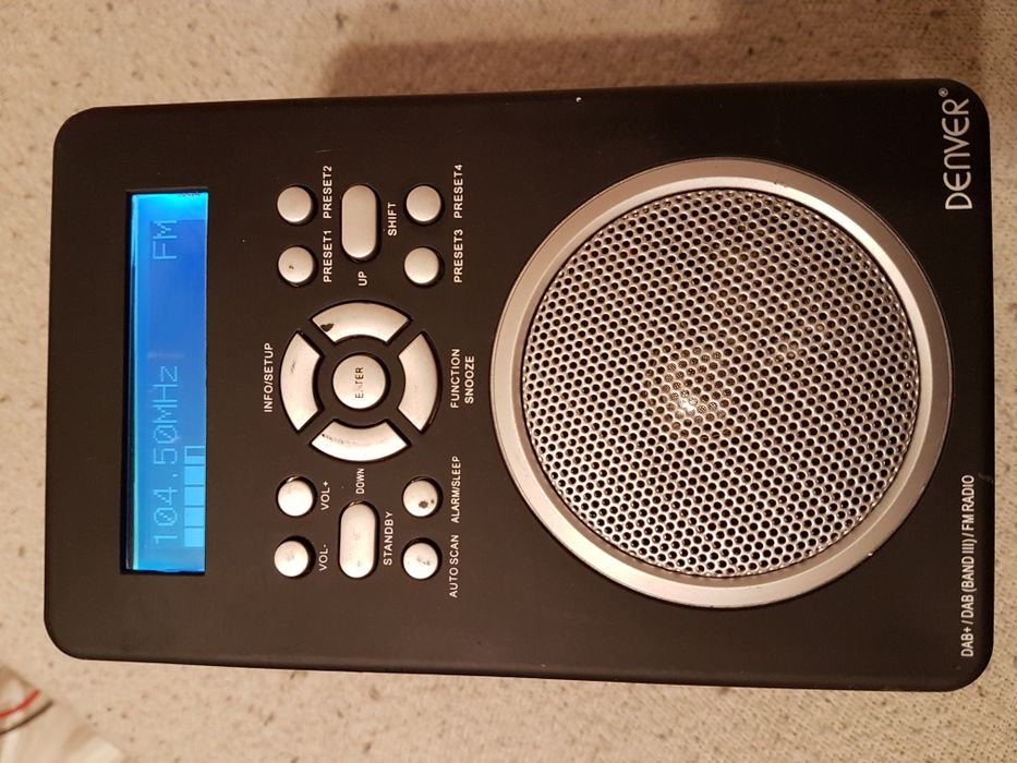 Radio digital DENVER DAB, DAB+,FM