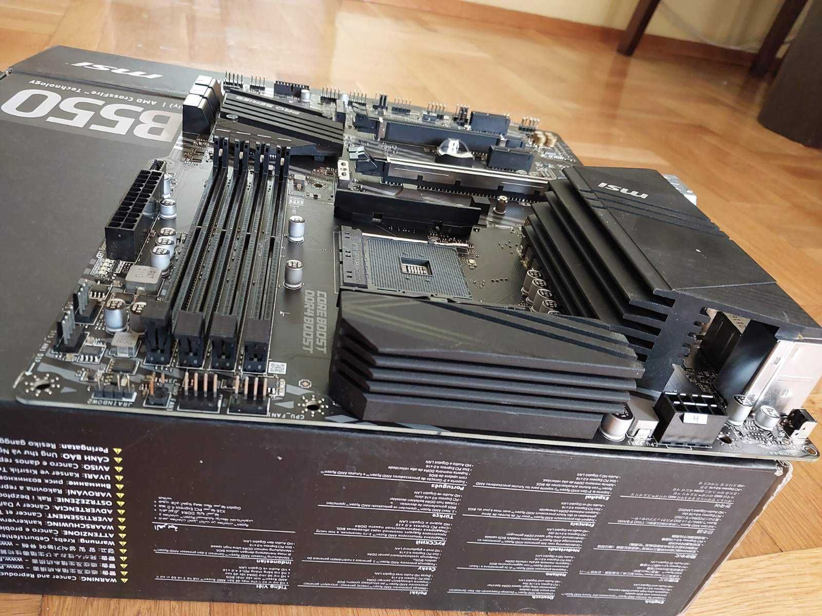 AMD Ryzen 9 5900X + MSI B550-A Pro, AM4