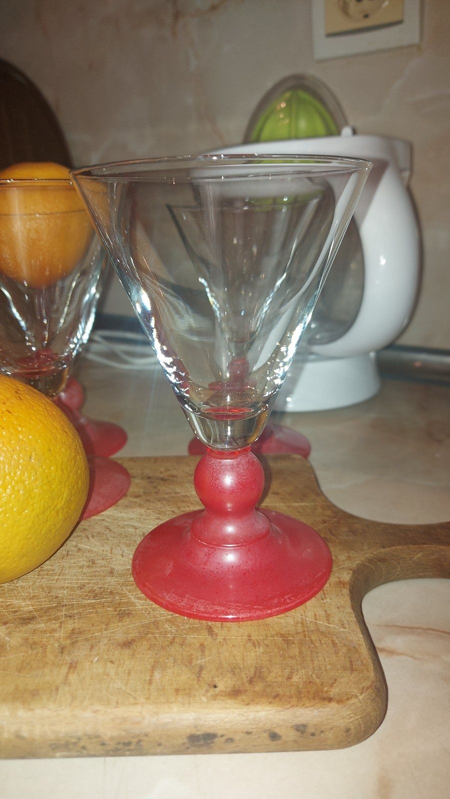Стъклени чаши за мартини 150 мл.