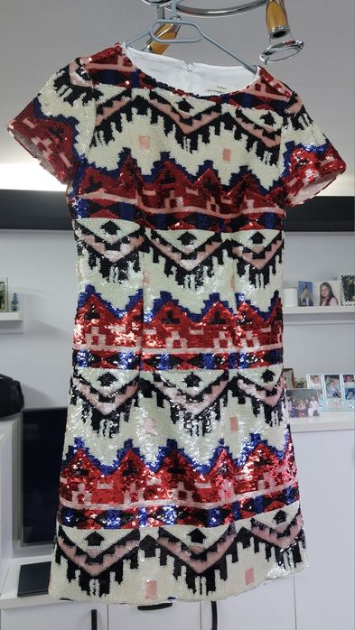Rochie elegantă cu paiete S