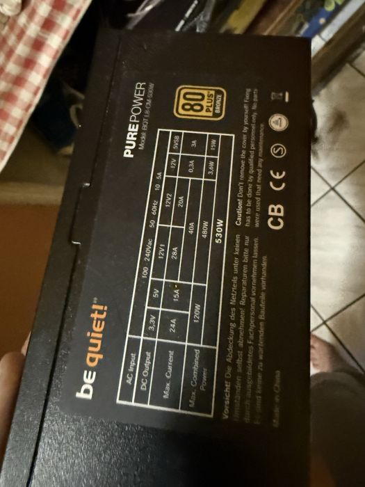 Vand sursa pc corsair cx430w/ bequiet 530w