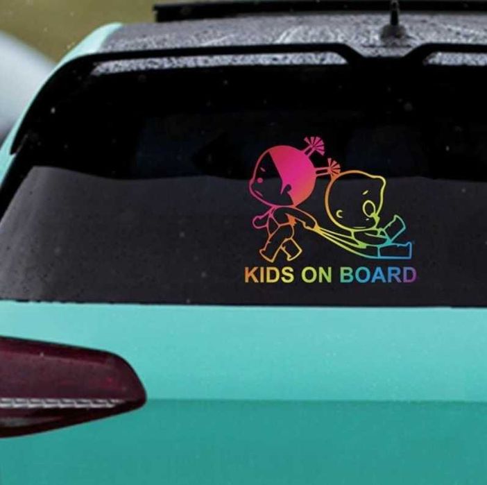 Стикер за автомобил “Kids On Board“