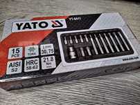 SET BITI TORX Profesionale  15 PIESE Yato YT-0411 Originale Polonia!