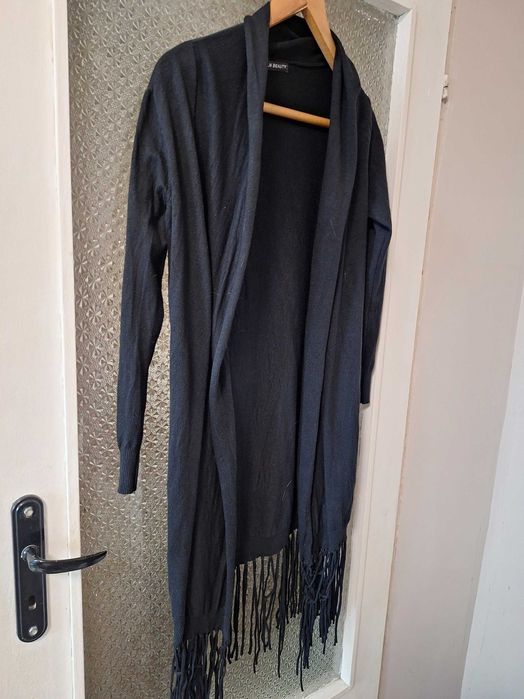 Дамска черна жилетка