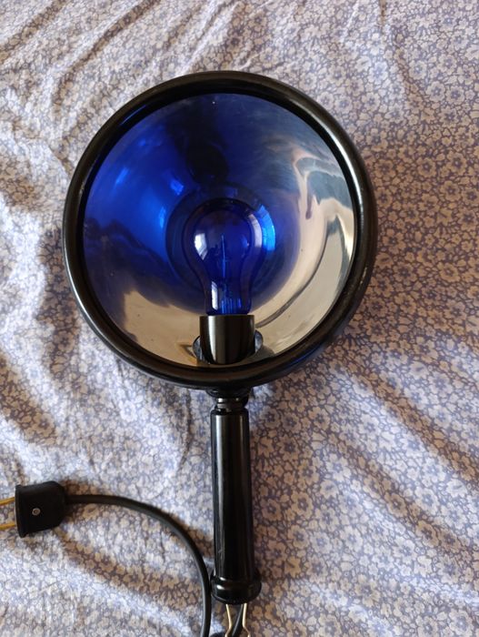 Синяя лампа , кук рефлектор Минина , ультразвуковая лампа Россия СССР