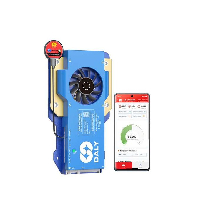 BMS БМС DALY LIFEPO4 250A 8-17S с Bluetooth WIFI
