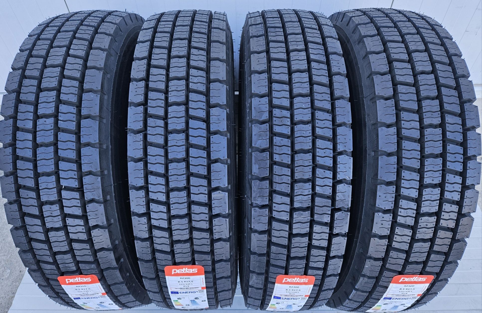 8.5 R17.5, 121L, PETLAS, Anvelope tractiune M+S