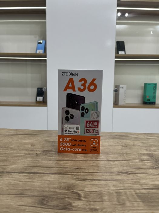 Новый Zte Blade A36 (64gb)