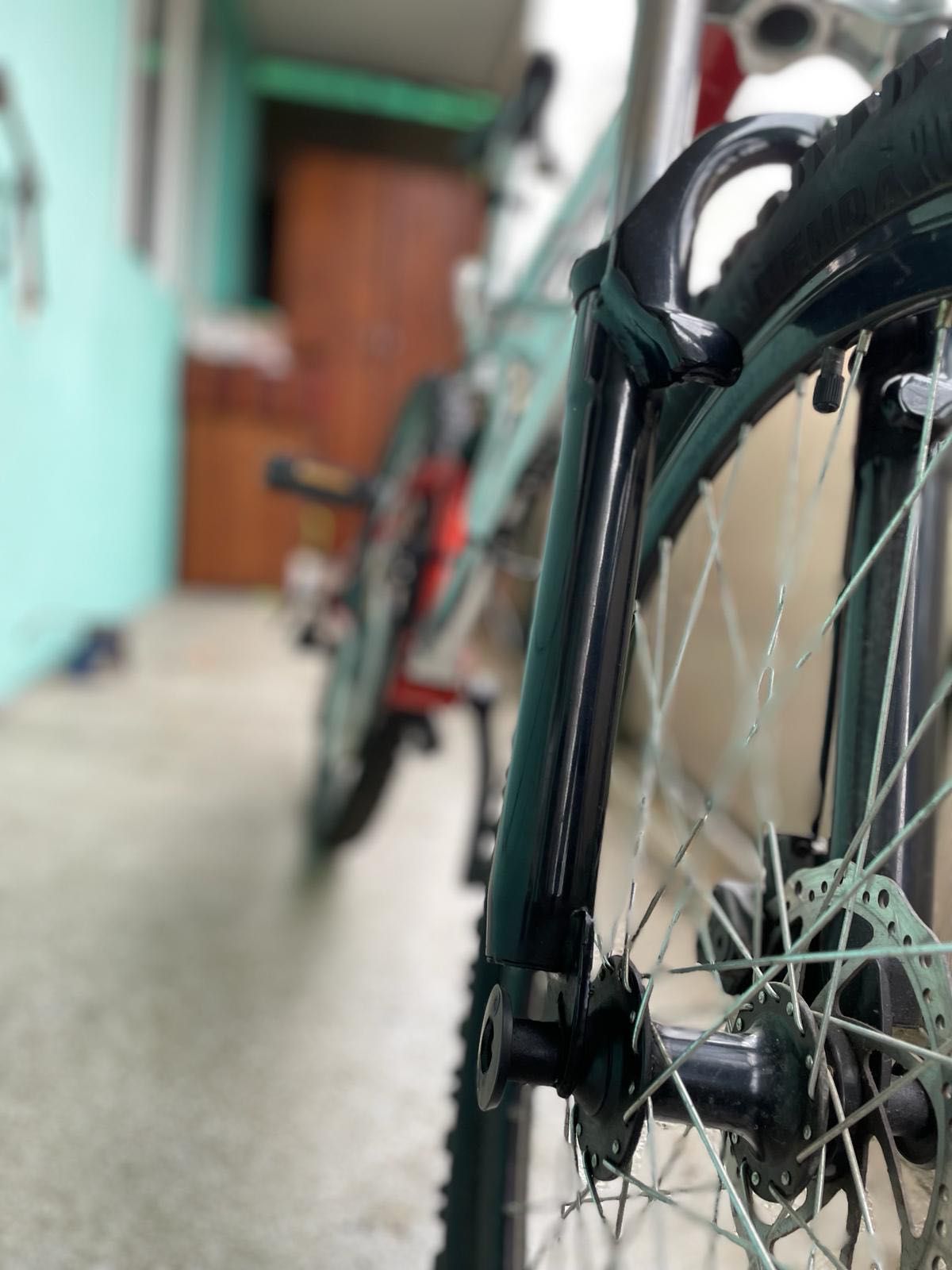 bicicleta downhill