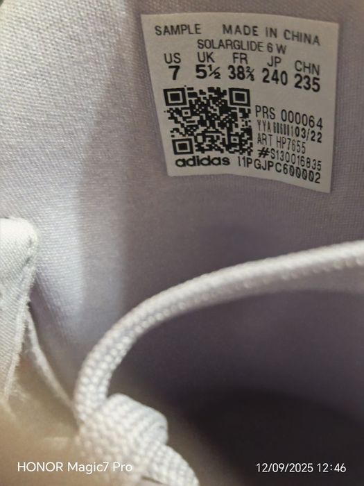 Adidas solar glide 38,5