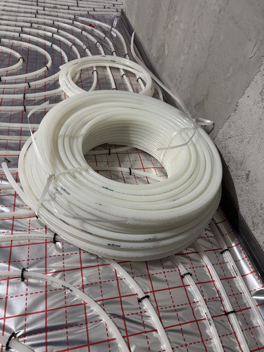 Teava PEX 16x2 pentru incalzire in pardoseala.
