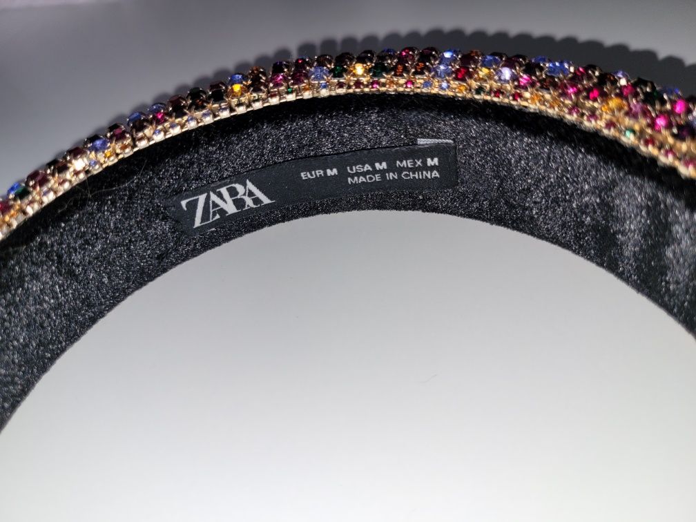 Diadema coronita Zara cu pietre multicolore