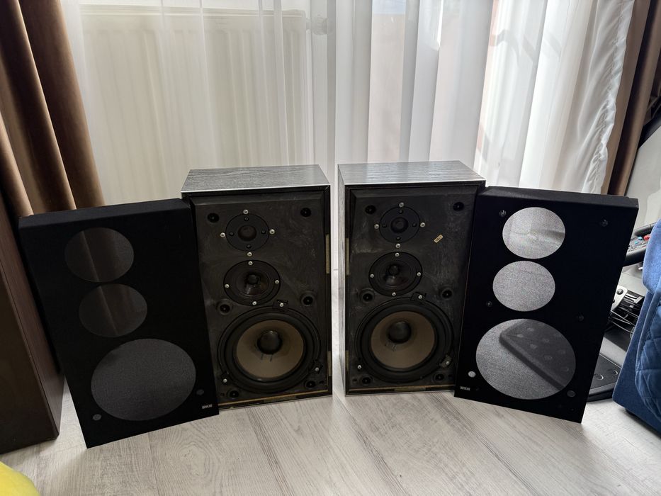 Boxe vintage Bang&Olufsen S-45 ca noi TOP impecabile ca B&W JBL