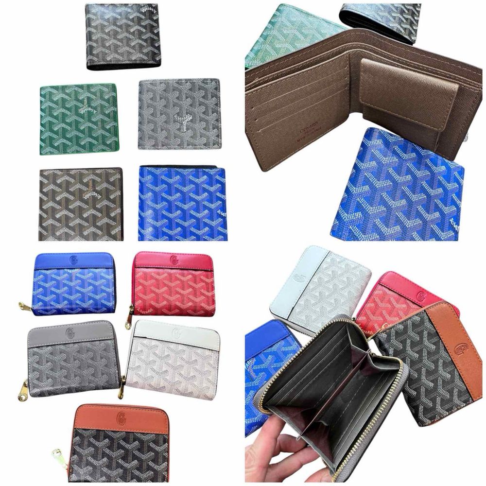 Портмонета от еко кожа Goyard , Chanel , LV ,