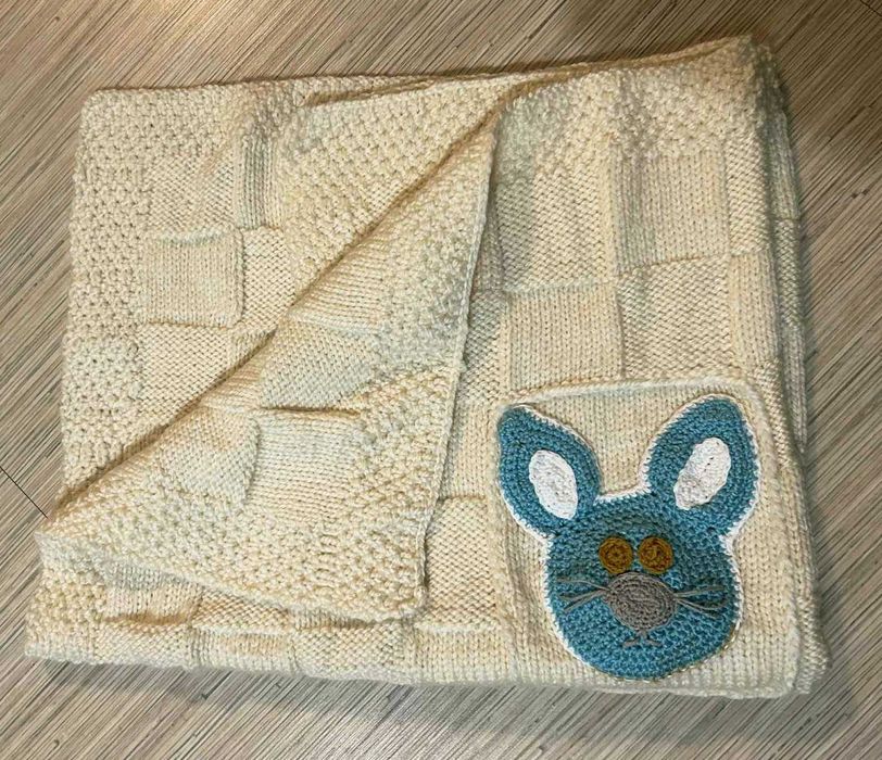 Плетено одеялце за бебе