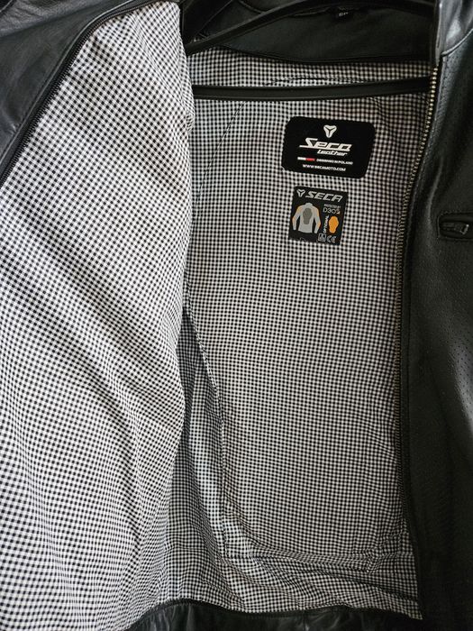 Geaca piele Seca Bonneville