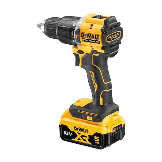 Masina gaurit/insurubat percutie 18V 2 acum 5Ah  incarcator DCD100YP2T