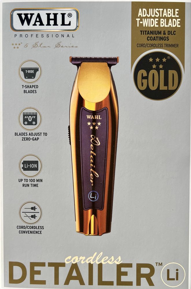 WAHL 5-Star Series Detailer Gold тример. Коментар на цената