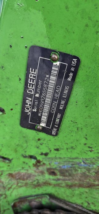 Heder masa de porumb combina john deere.. case claas new holland 5rand